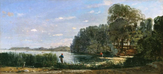 Die Ufer der Seine bei St.-Ouen, 1865